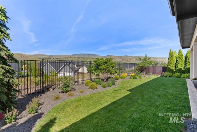 4772 W Barnview Dr, Boise, ID 83614 - view of yard with a mountain view