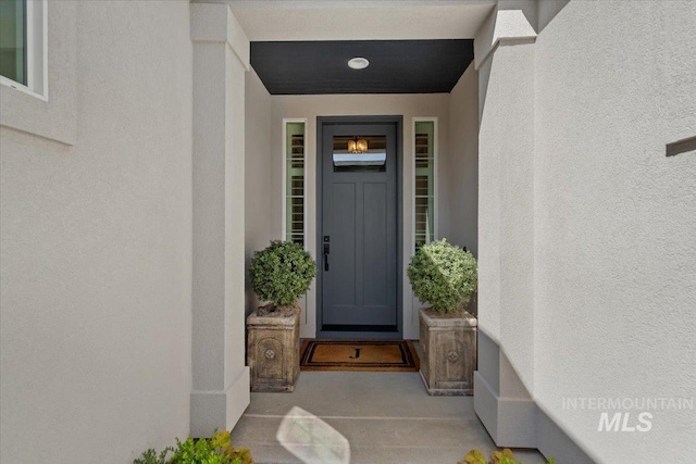 4772 W Barnview Dr, Boise, ID 83614 - entrance to property with stucco siding