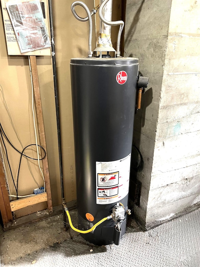 utilities with water heater