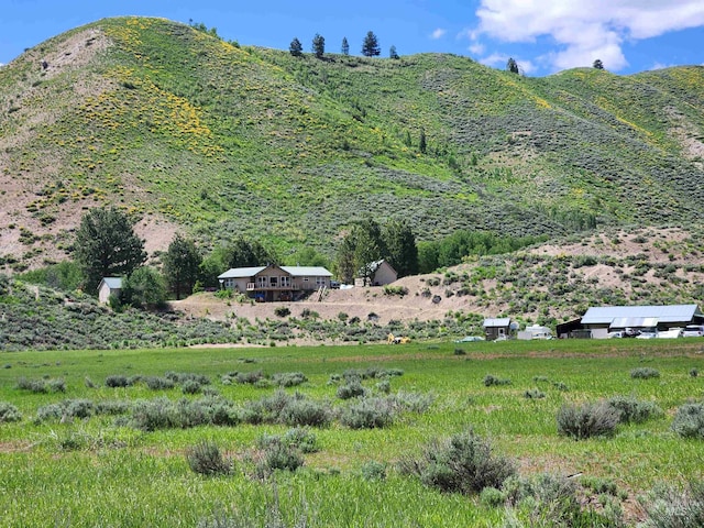 4942 E Baumgartner Rd, Featherville, ID 83647 - mountain view featuring rural landscape