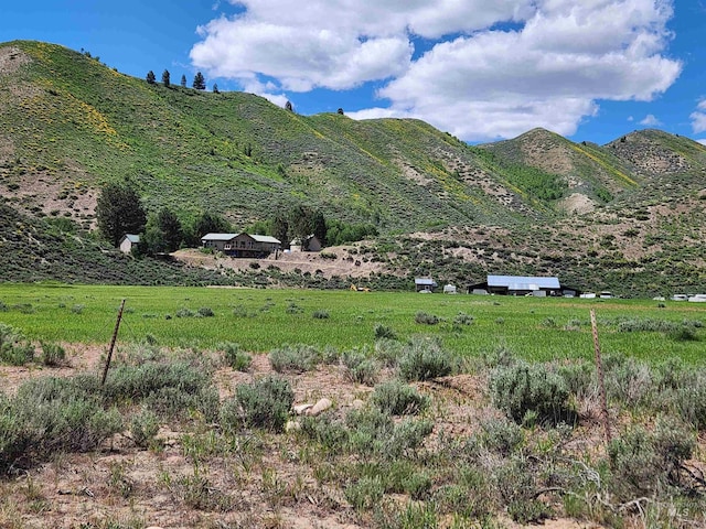 4942 E Baumgartner Rd, Featherville, ID 83647 - view of mountain backdrop with rural landscape