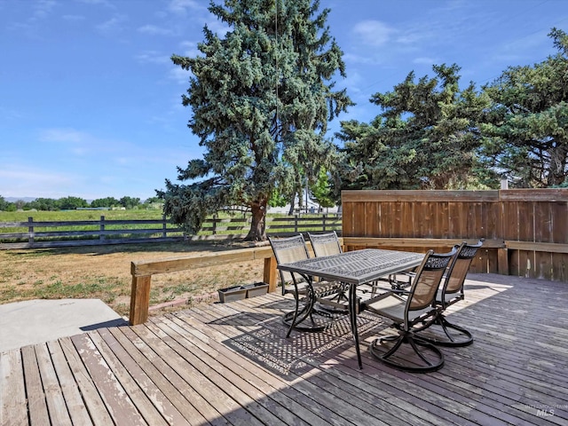 1872 E 1750 S, Gooding, ID 83330 - deck featuring outdoor dining space