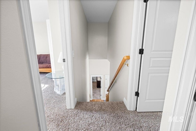 605 W Highland Ave, Nampa, ID 83686 - stairs featuring carpet floors