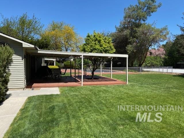 view of yard