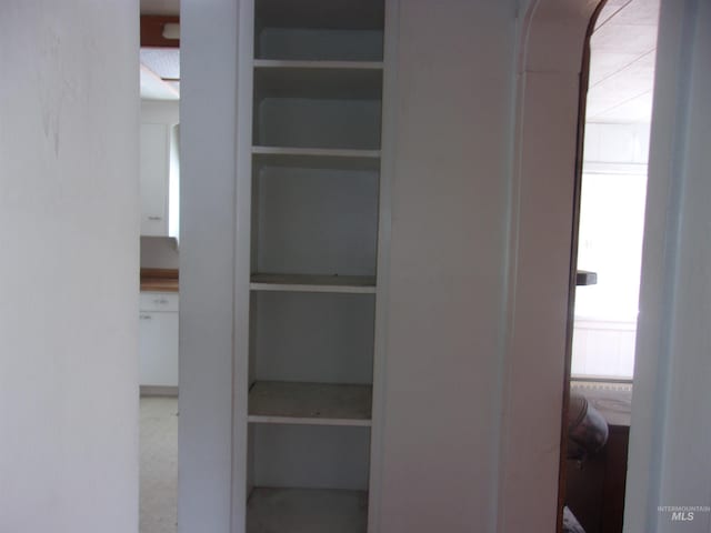 view of closet