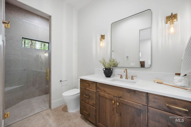 1010 Elo Rd, Mccall, ID 83638 - full bath featuring vanity and a tile shower