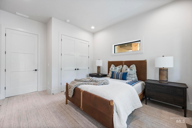 1010 Elo Rd, Mccall, ID 83638 - carpeted bedroom featuring a closet and recessed lighting