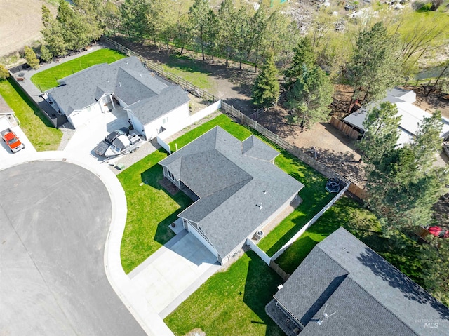 aerial view
