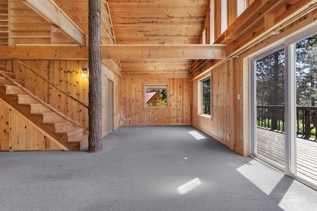 4 Pinon Way, Idaho City, ID 83631 - unfurnished sunroom with vaulted ceiling