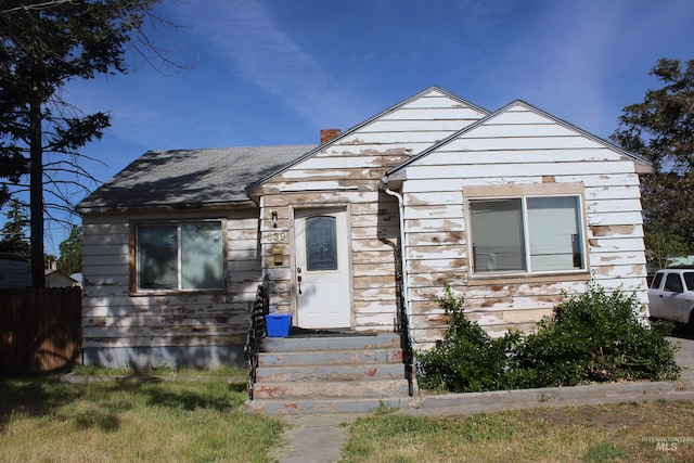 view of bungalow-style house