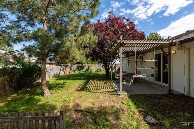 510 Shady Grove Way, Kuna, ID 83634 - view of yard with a pergola and a patio