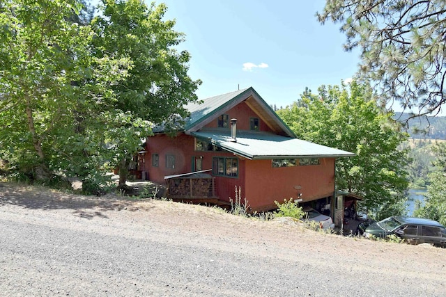 view of property exterior