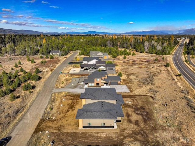 13156 Hawks Bay, Donnelly, ID 83615 - view of property location featuring a forest and a mountainous background