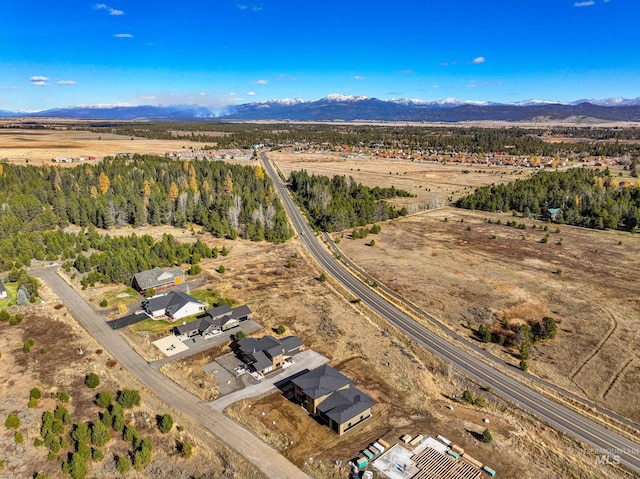 13156 Hawks Bay, Donnelly, ID 83615 - aerial view of property's location with a mountainous background