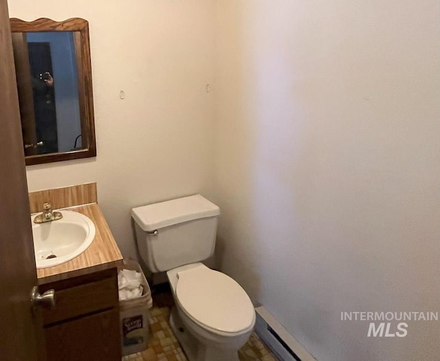329 Forest St, Mccall, ID 83638 - bathroom with vanity and toilet