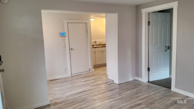 3377 W Nez Perce St, Boise, ID 83705 - spare room with light wood-type flooring and baseboards