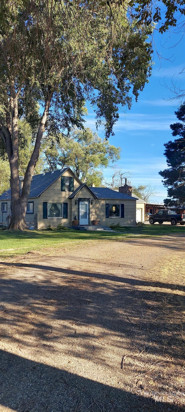 view of ranch-style home