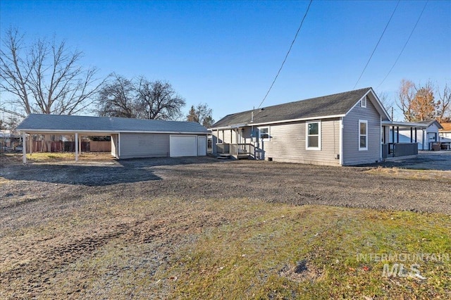 view of back of house