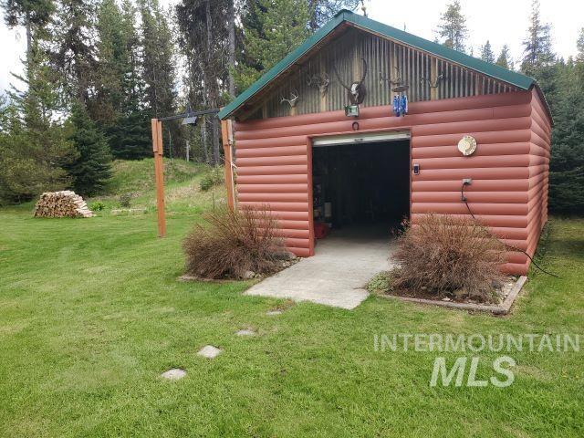 3460 American River Rd, Elk City, ID 83525 - view of outbuilding with an outdoor structure