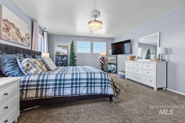16042 N Saint Helens Dr, Nampa, ID 83651 - carpeted bedroom featuring a textured ceiling