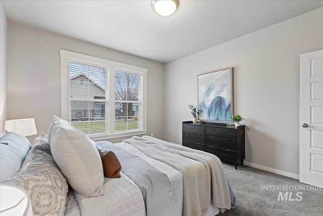 bedroom featuring carpet floors