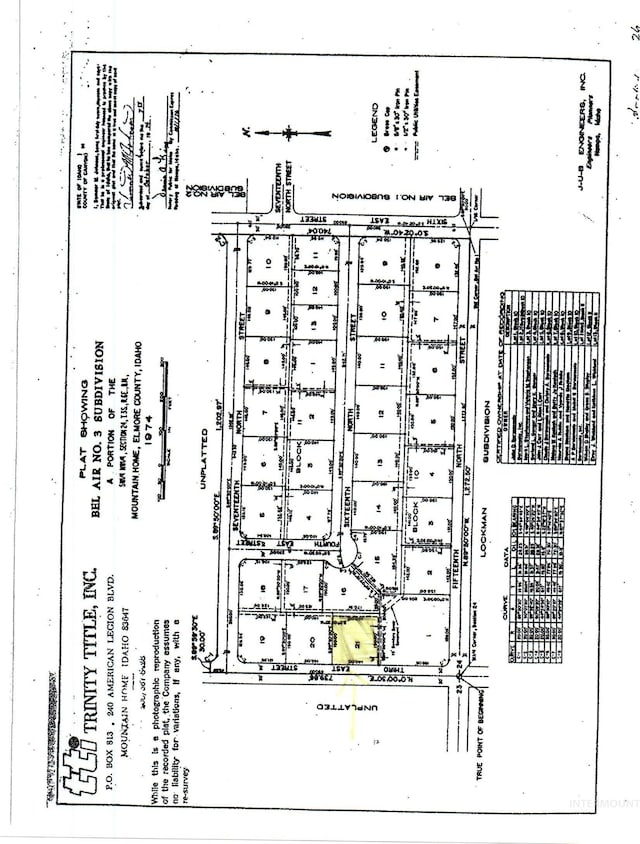 TBD N 3rd E, Mountain Home ID, 83647 land for sale