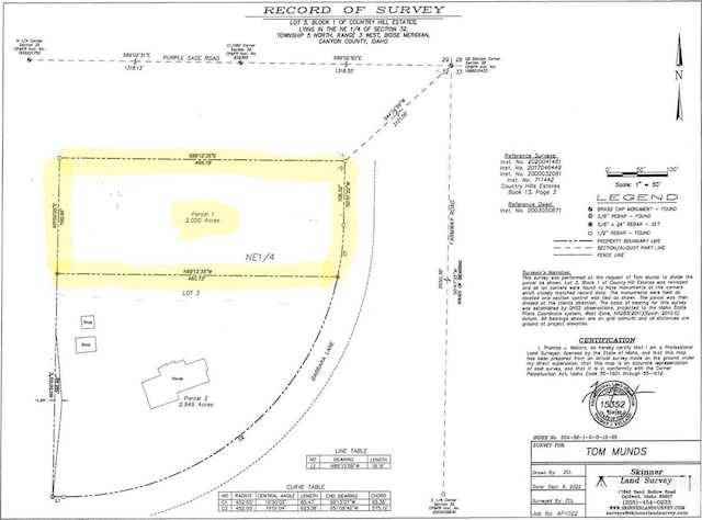 Listing photo 3 for TBD Barbara Ln, Caldwell ID 83607