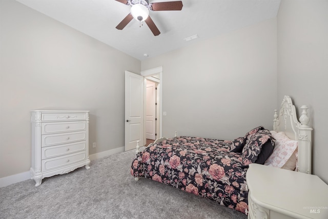 1573 E Commander St, Meridian, ID 83646 - carpeted bedroom with a ceiling fan