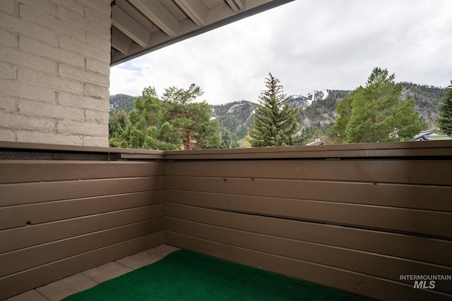 260 S 2nd Ave Unit 51, Ketchum, ID 83340 - view of patio featuring a mountain view