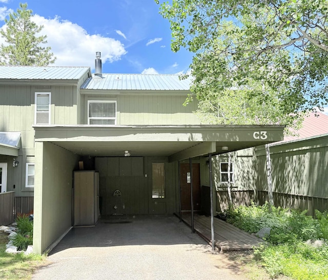 301 N Mission St Unit C3, Mccall, ID 83638 - view of front facade with a metal roof