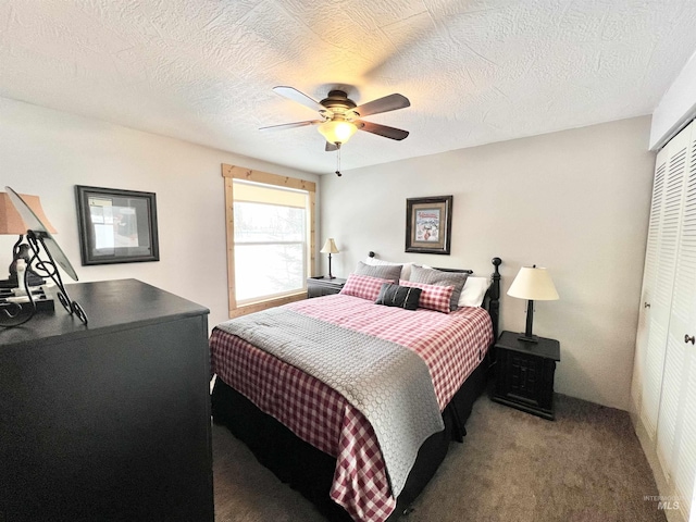 301 N Mission St Unit C3, Mccall, ID 83638 - carpeted bedroom featuring a closet and ceiling fan