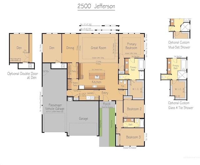 7760 W Flathead Lake St, Eagle, ID 83616 - view of property floor plan