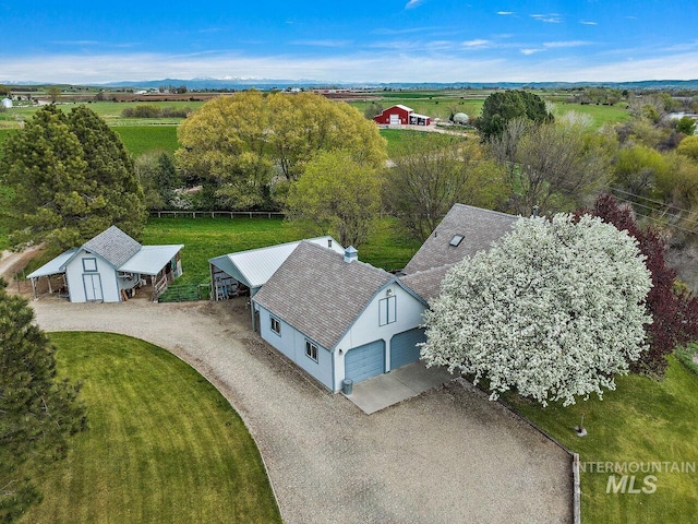 view of drone / aerial view