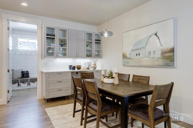 12039 N 19th Ave, Boise, ID 83714 - dining space featuring light wood-style flooring and recessed lighting