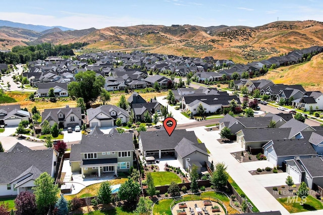 12039 N 19th Ave, Boise, ID 83714 - aerial perspective of suburban area featuring a mountainous background