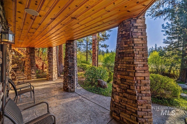 3872 Brookside Dr, New Meadows, ID 83654 - view of patio