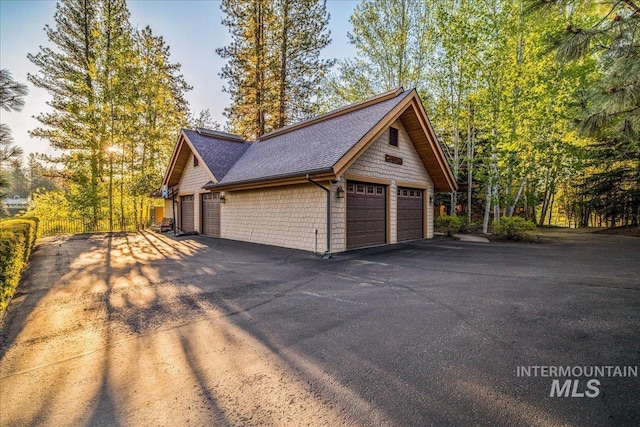 3872 Brookside Dr, New Meadows, ID 83654 - view of garage