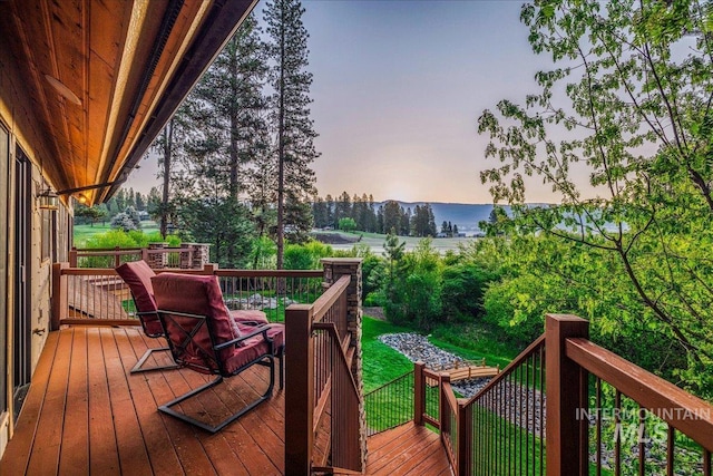 3872 Brookside Dr, New Meadows, ID 83654 - view of deck