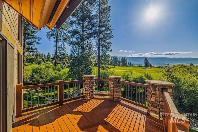 3872 Brookside Dr, New Meadows, ID 83654 - view of deck