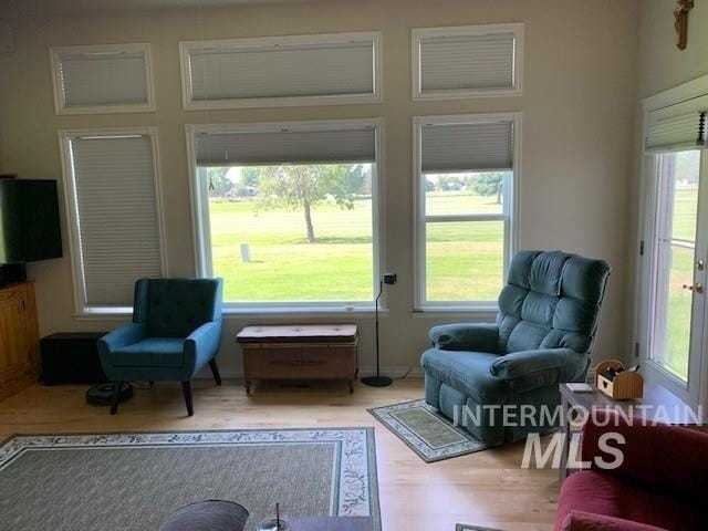 3997 W Harbor Point Dr, Meridian, ID 83646 - living area with wood finished floors