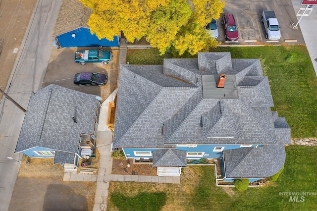 405 N 2nd E, Mountain Home, ID 83647 - view from above of property