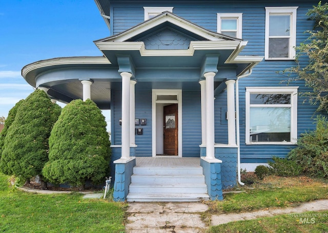 405 N 2nd E, Mountain Home, ID 83647 - view of front of house with a porch