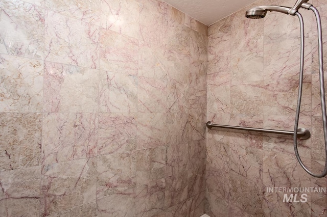 room details featuring tiled shower