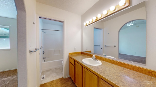 278 Trotter Dr, Twin Falls, ID 83301 - full bathroom featuring vanity and bathtub / shower combination