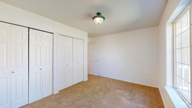 278 Trotter Dr, Twin Falls, ID 83301 - unfurnished bedroom with multiple closets and light carpet
