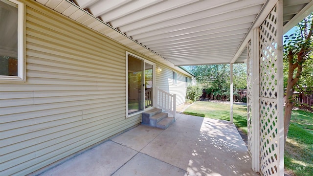 278 Trotter Dr, Twin Falls, ID 83301 - view of patio / terrace featuring entry steps