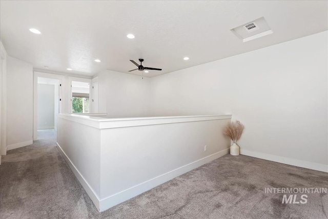 3268 S Sedgebrook Ln, Eagle, ID 83616 - carpeted empty room with baseboards, ceiling fan, and recessed lighting