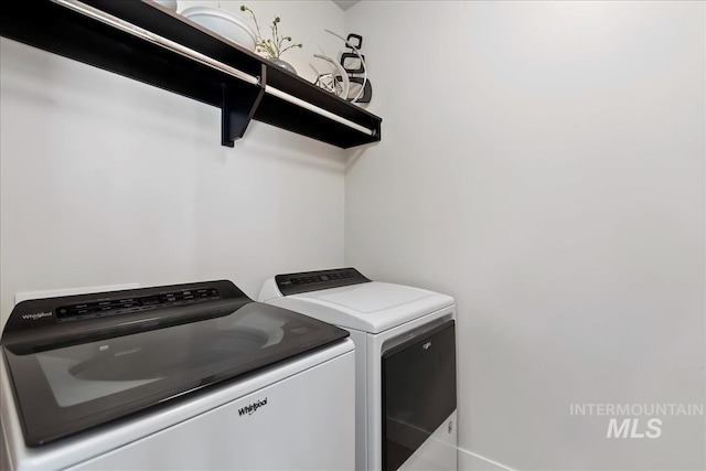 3268 S Sedgebrook Ln, Eagle, ID 83616 - washroom featuring washer and dryer and laundry area