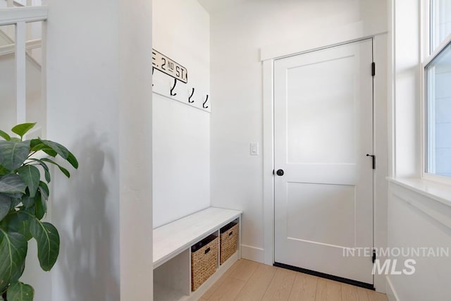 12524 W Shortcreek, Star, ID 83669 - mudroom with light wood finished floors