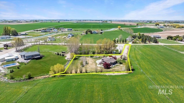 23 N 950 E, Declo, ID 83323 - birds eye view of property with a rural view